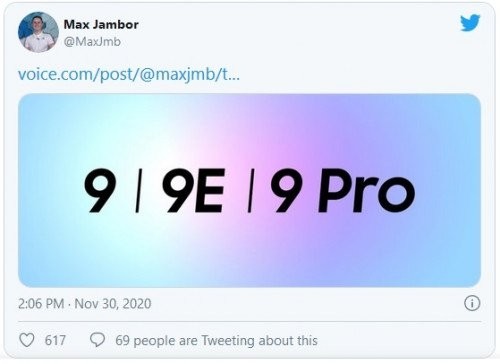 Доступный OnePlus 9E будет представлен наряду с базовой версией и моделью Pro Доступный OnePlus 9E будет представлен наряду с базовой версией и моделью Pro