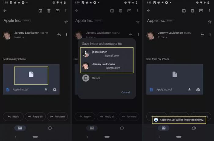 Как перенести контакты с iPhone на Android Как перенести контакты с iPhone на Android