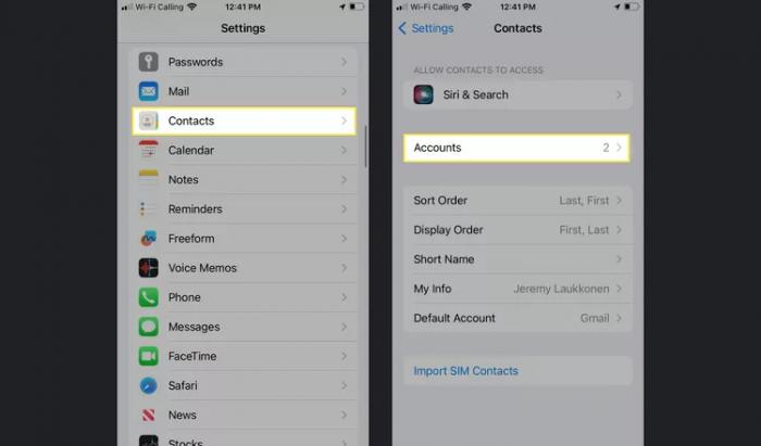 Как перенести контакты с iPhone на Android Как перенести контакты с iPhone на Android