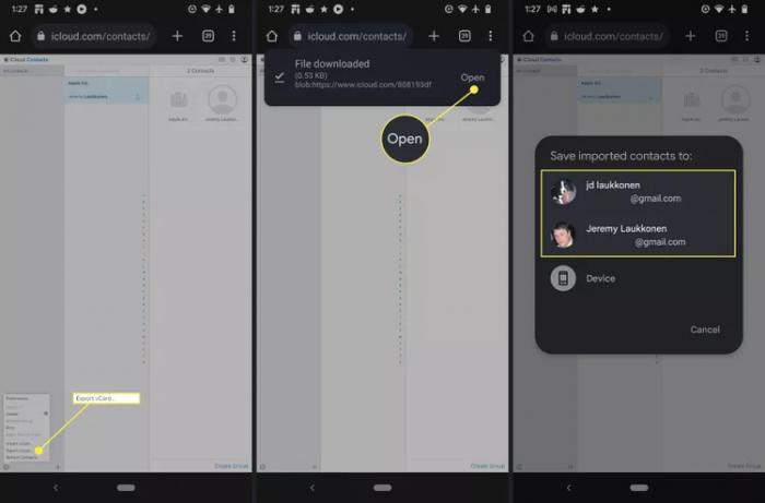 Как перенести контакты с iPhone на Android Как перенести контакты с iPhone на Android