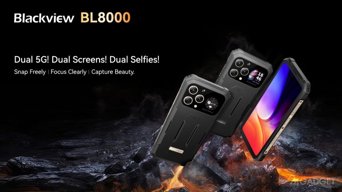 Премьера флагманского смартфона Blackview BL8000 с двумя экранами Премьера флагманского смартфона Blackview BL8000 с двумя экранами